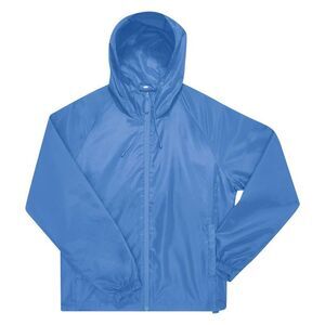 B&C Unisex Adult #Reset Windbreaker / Lake Blue